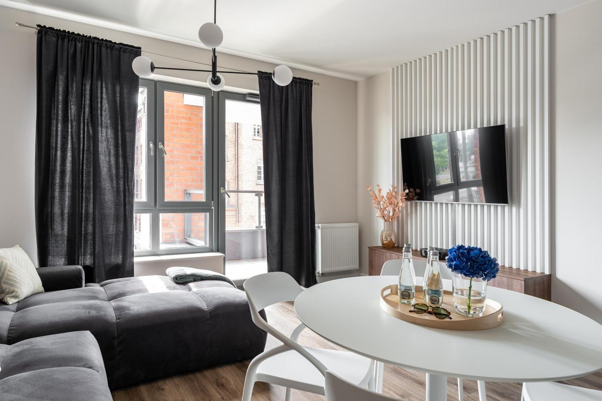 Scala 60C City Center Apartments With Parking By Lion Apartments Gdansk Exterior photo